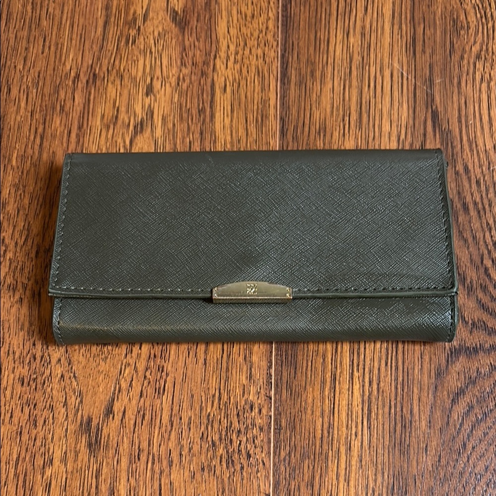 Green Leather Wallet